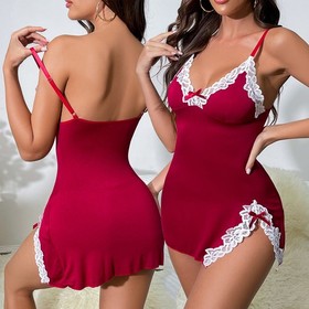 Womens Sexy Lingerie Fancy Dress Babydoll Teddy Valentine's Nightwear Sleepwear