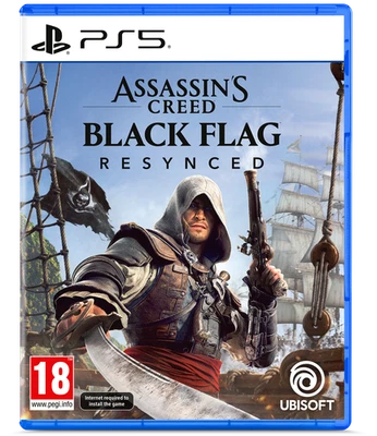 Assassins Creed Black Flag Resynced + TGC Excl Steelbook PS5 PRE-ORDER 09/07 - Image 1 of 3