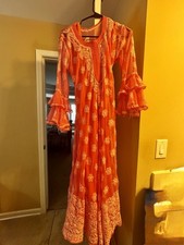 Pink Chikankari Women  s Kurti with Embroidery  Inner