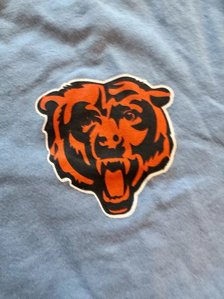 NWT Chicago Bears Margaritaville Women's Game Time V-Neck T-Shirt Blue Size XL - Image 2 of 4