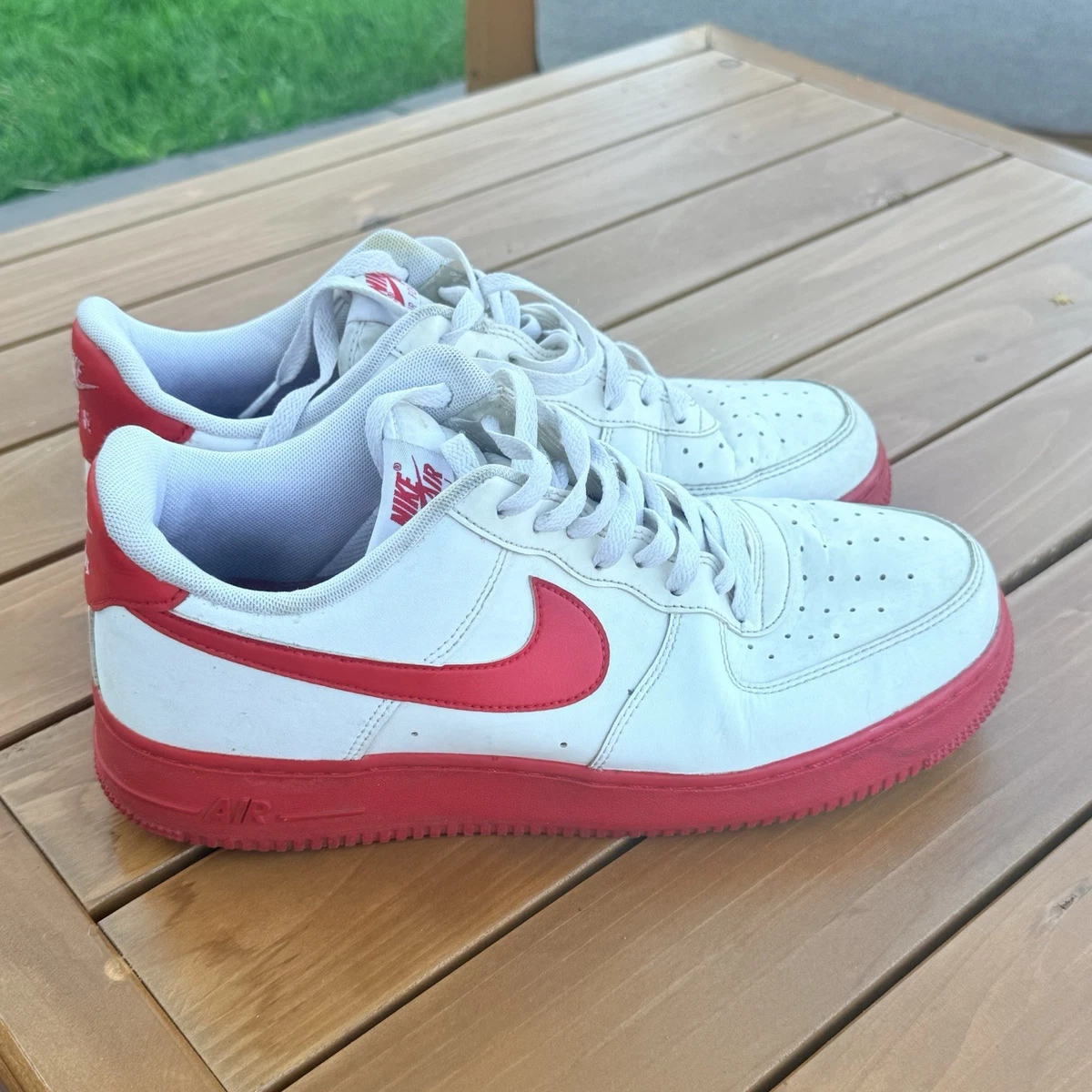 Nike Air Force 1 Retro Low University Red | eBay