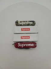 Supreme - Victorinox - Pocket Knife - Red & Camouflage - SS25 Lot Of 2 New DS
