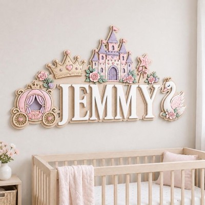 Custom Teacher Door Hanger, Personalized Classroom Wood Sign, Our Class