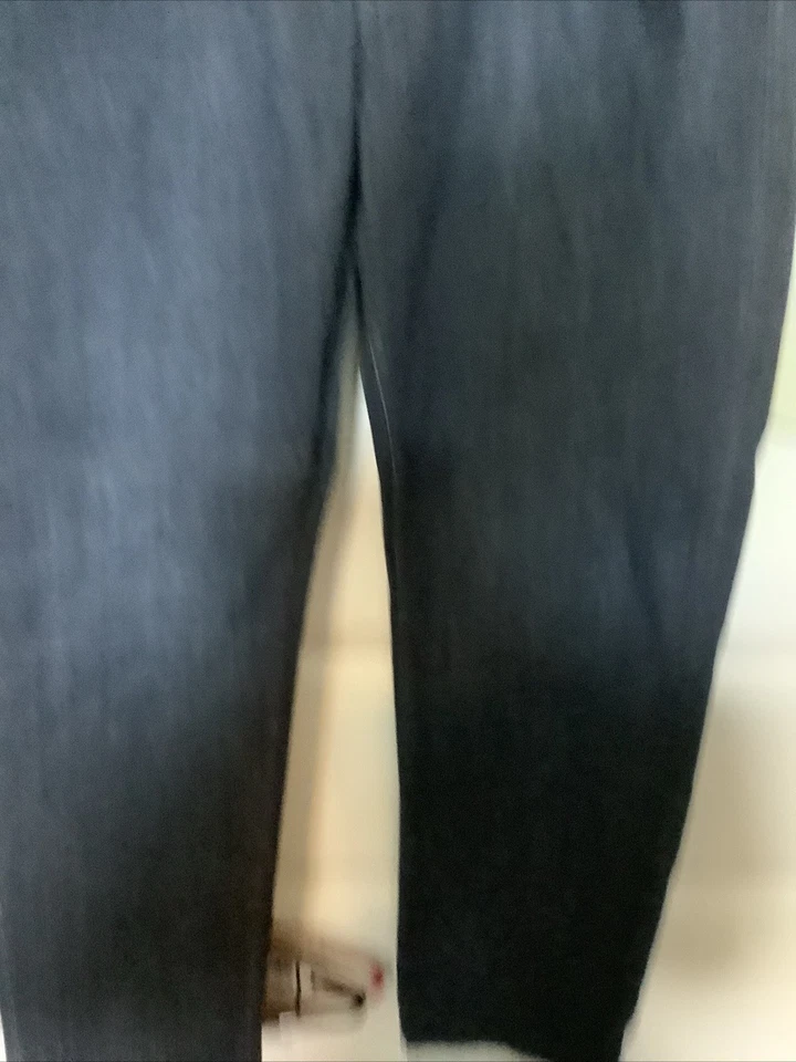 Chaps Relaxed Fit Jeans Mens Straight Leg Deep Sea Blue Freedom Stretch Denim - Image 2 of 4