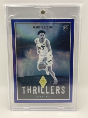 2023-24 Panini Keyonte George Phoenix Thrillers Blue Rookie /25