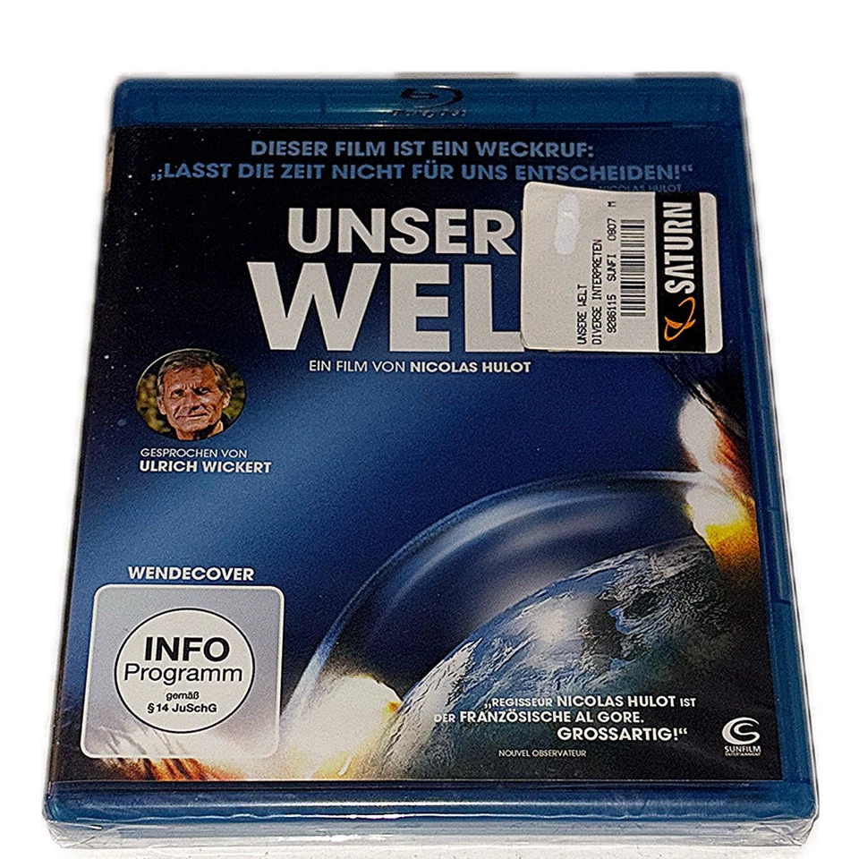 Neu Unsere Welt Blu Ray Natur Planet Dokumentation Wickert rar 2D Nicolas Hulot - Bild 1 von 4