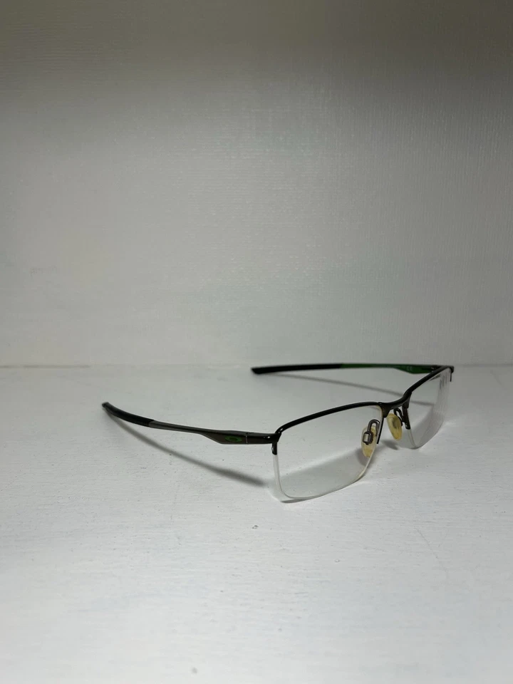 Oakley Eyeglasses Black/Green Frames OX3218-0254 Socket 5.5 Satin Pewter Offer! - Image 3 of 4