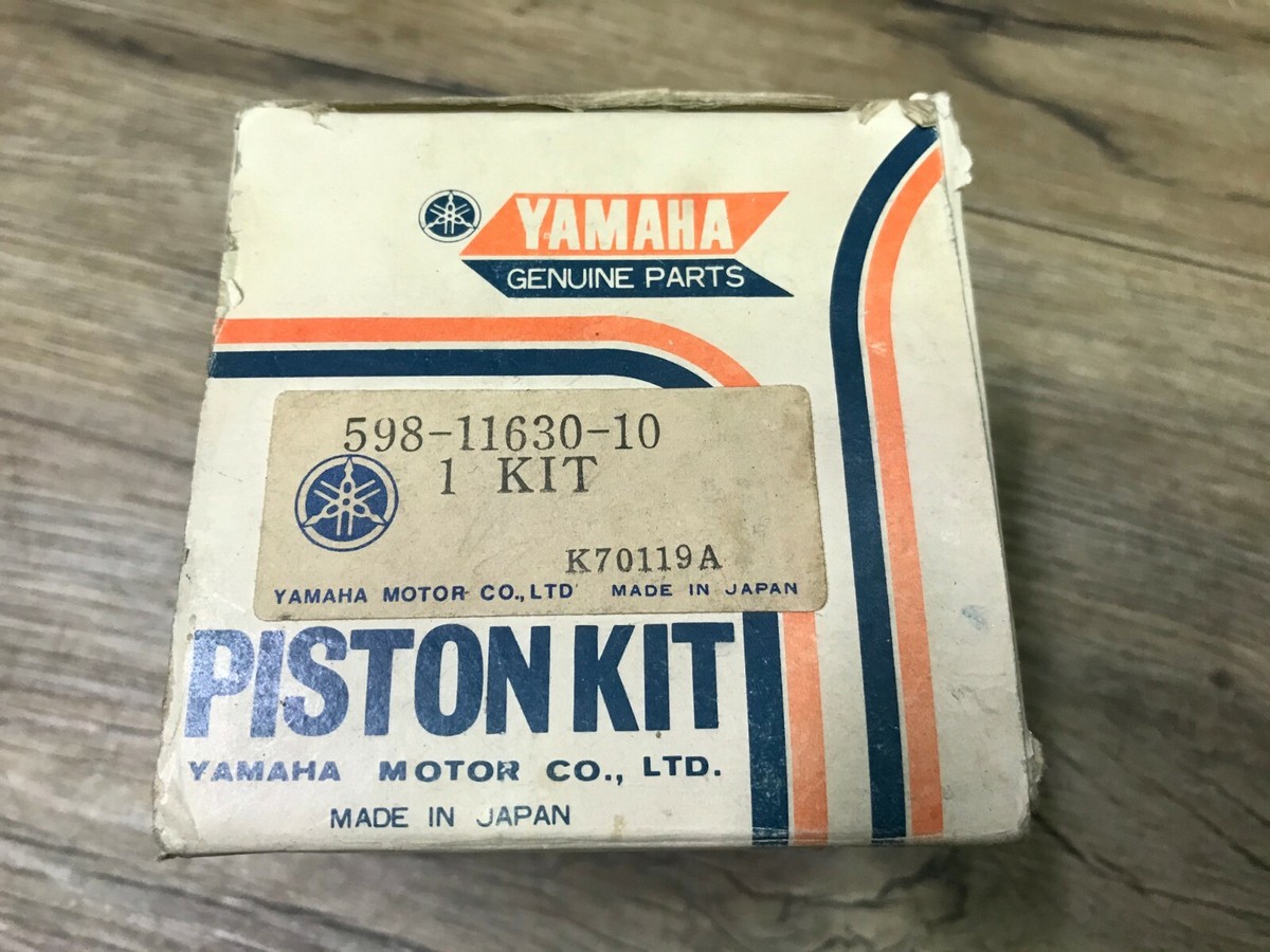 1974-1979 Yamaha YZ80 NOS Piston & Ring Kit, 598-11630-10 | eBay