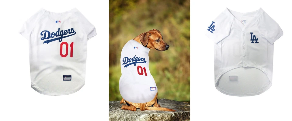 Camiseta de malha licenciada para cães Pets First MLB - Disponível em 29 equipes 7 tamanhos - Imagem 4 de 4