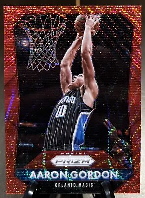 2015 Panini Prizm Red Wave /350 #166 Aaron Gordon