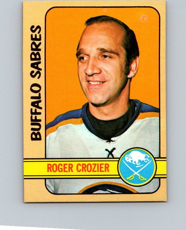 1972-73 TOPPS HOCKEY #31 ROGER CROZIER                 NRMT NS