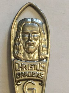 Vintage Souvenir Spoon US Collectible Christus Gardens Gatlinburg Tennessee