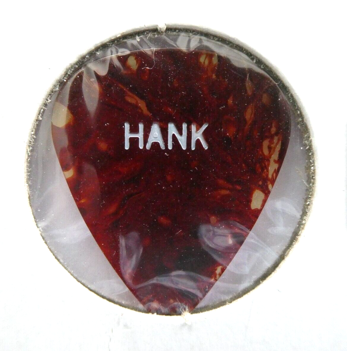 Rare 1st Pick HANK WILLIAMS Jr. Vintage GUITAR PICK Tortoise Country