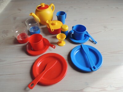 HP.PLAST 9500 HOBRO-DANMARK Vintage Kinder Tee Set 60er Jahre