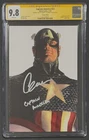 CGC Signature Series Graded 9.8 Captain America #23 Signed Chris Evans "CAPTAIN"