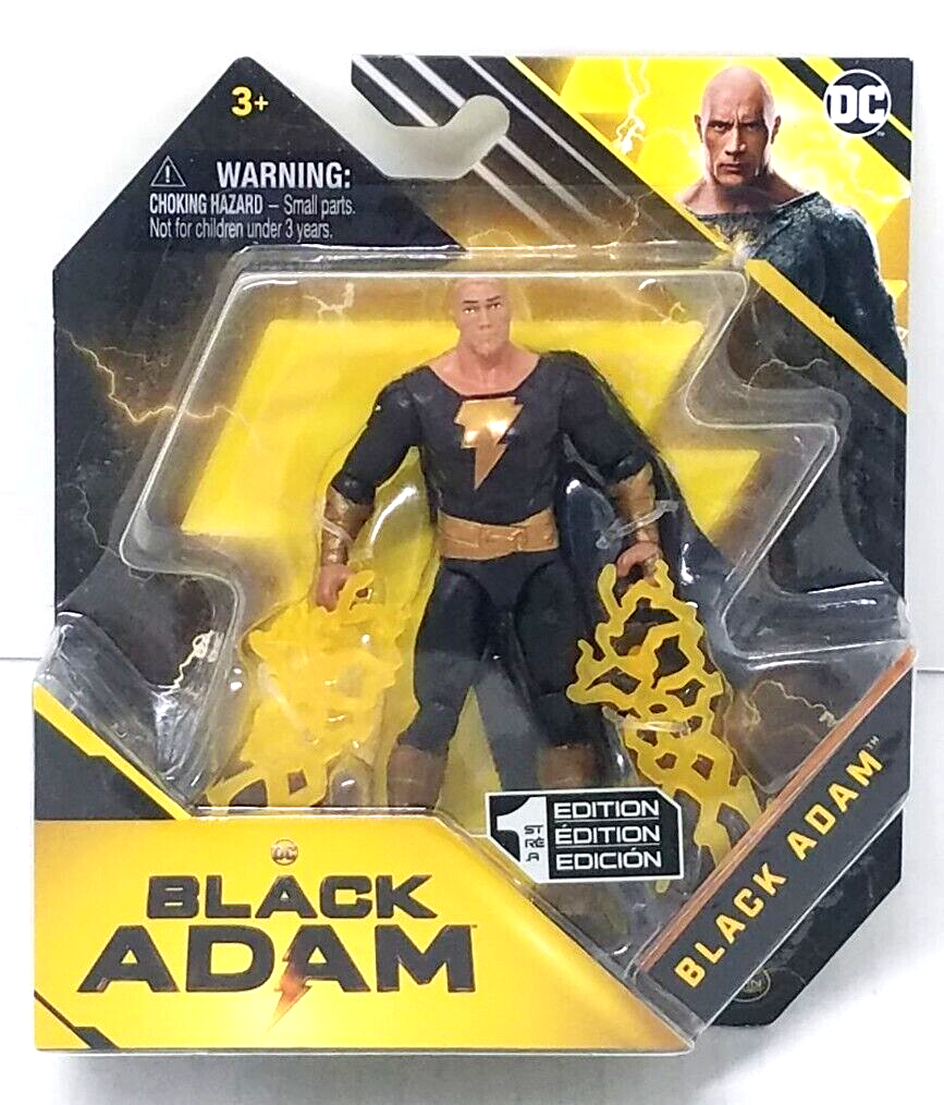 Movie BLACK ADAM Action Figure Dwayne Johnson DC Comic Character Teth NEW |  eBay