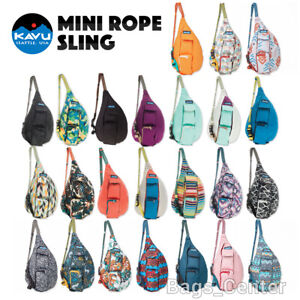 KAVU Mini Rope Sling Bag Polyester Crossbody Backpack | eBay