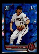 Dylan Ray 2022 Bowman Draft Sapphire Edition Card #BDC-191