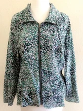 Christopher and Bank Womens Jacket Sz L Color Blue,Green,White  