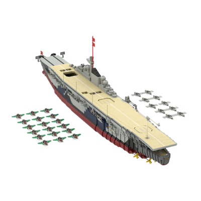Fleet Aircraft Carrier Graf Zeppelin with Power Functions 8041