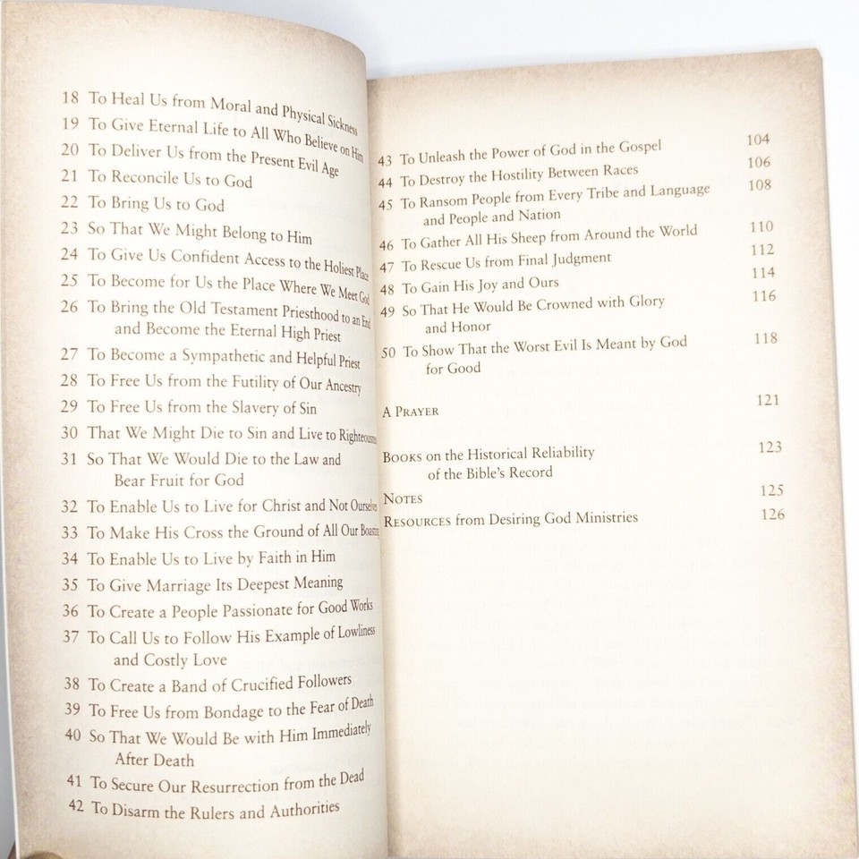 The Passion of Jesus 50 Fifty Reasons Why He Came