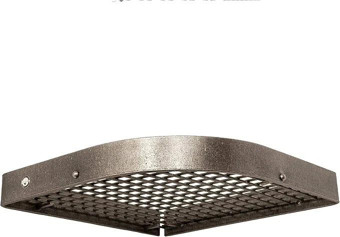 Suporte de parede de canto Enclume Pot Rack feito à mão aço martelado grande 12 ganchos - Imagem 3 de 4