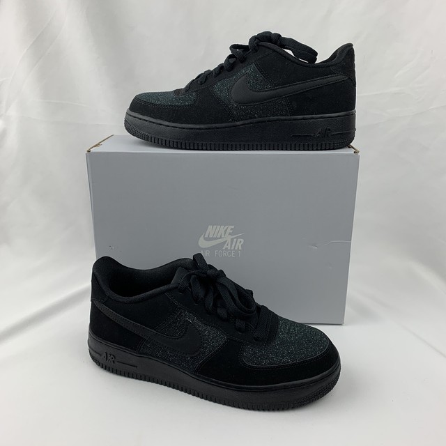 black glitter nike shoes