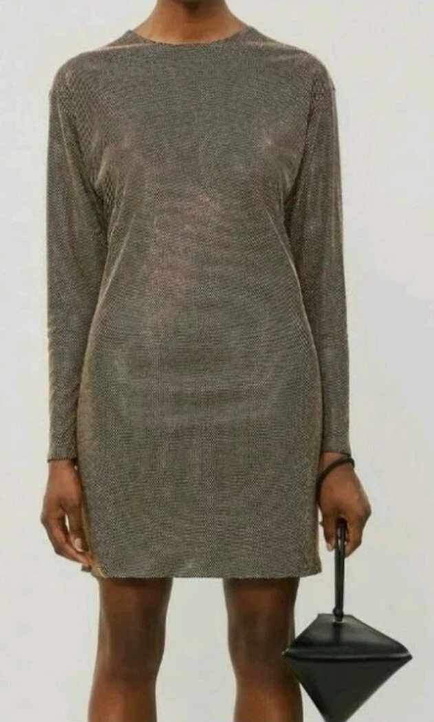 ABITO VERSACE IMPREZIOSITO ORO NERO UK 14 US 10 IT 46 PEZZI £2020