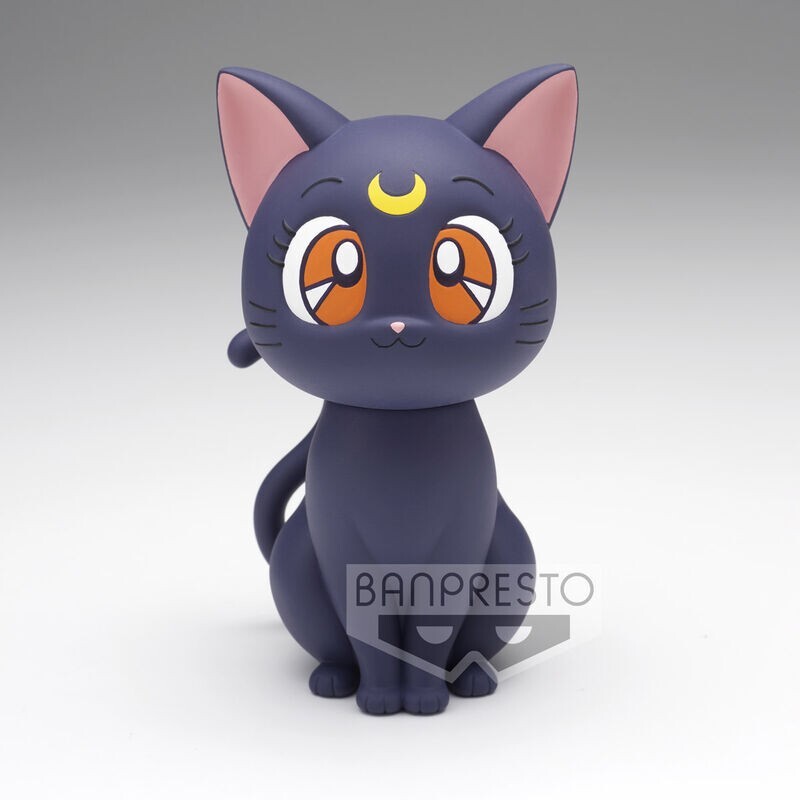 Sailor Moon Luna Figure Sofvimates 20 cm Banpresto Ufficiale Nuovo Originale