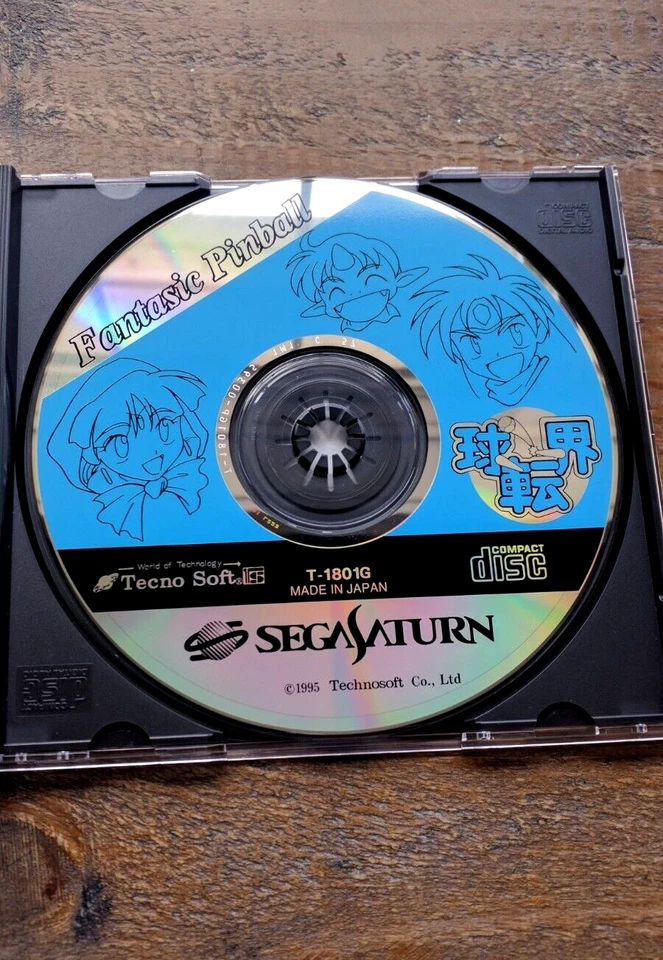 COMPLETE ✹ Fantastic Pinball (Kyuutenkai) ✹ Sega Saturn Game JAPAN ✹ - Image 3 of 4
