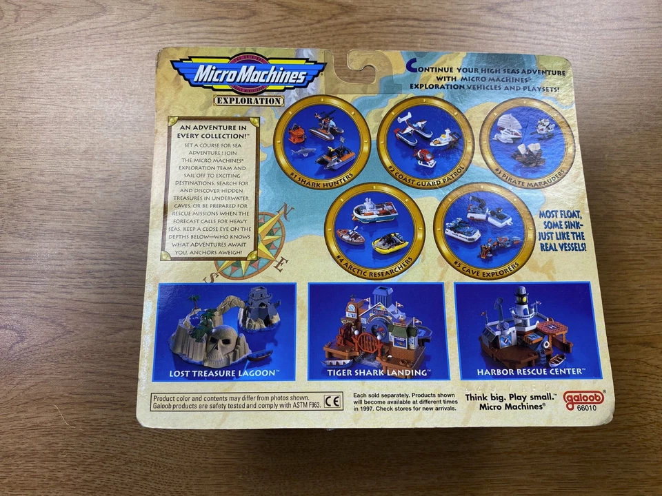 Micro Machines Exploration #1 Shark Hunters (1996) - Image 2 of 3