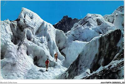 AAAP1-74-0034 - Im Land des Mont Blanc - Seil im Gletscher der Bossons,
