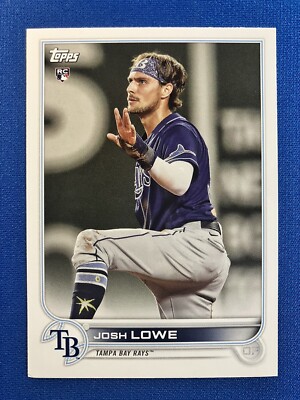 2022 Topps Tampa Bay Rays Team Set #TB-16 Josh Lowe (Rookie Card) (NM-MT)