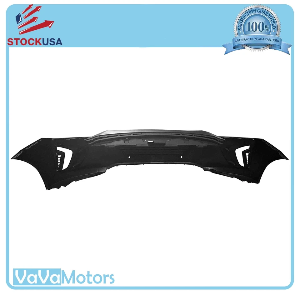 For 2017 2018 2019 Hyundai Ioniq Front Bumper Grilles Fog Cover Assembly Set  - Image 3 of 4