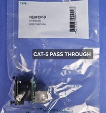 Neutrik NE8FDP-B Ethercon Feed Through Cat 5 Pass Through