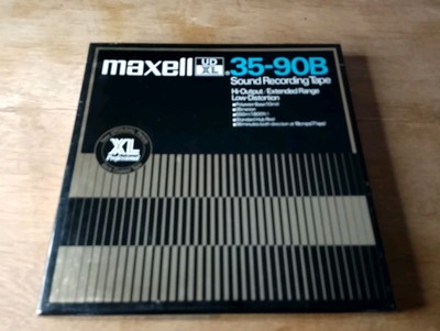 maxell UD XL 35-90B Sound Recording Tape 1/4'' 550m
