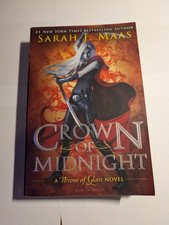 Crown of Midnight by Sarah J. Maas 2014 Original Cover Paperback Combine Ship
