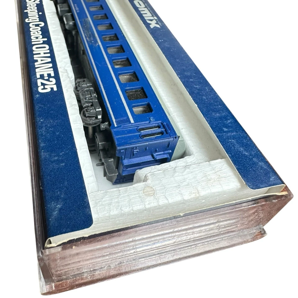 Tomix 2551 J.N.R. Blue Sleeping Coach OSHI 24 Japan N Scale Model Train - Image 4 of 4