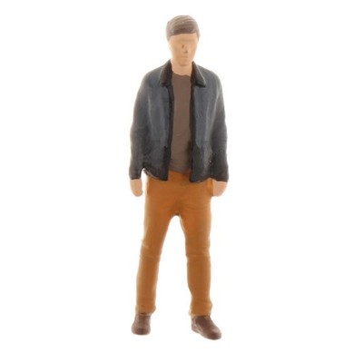 Scale Diorama Figure Man Model Street Layout für Fire Wheel Desktop Decor