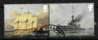 2019 ROYAL NAVY SHIPS £1.35 SE-TENANT PAIR USED.
