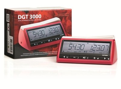 Professionell Schachuhr DGT 3000 Digitale Turnieruhr Inkrement Timer