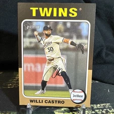 2024 Topps Heritage High Number - Willi Castro #608