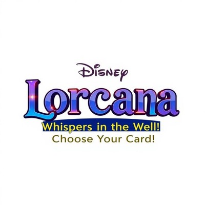 Disney Lorcana Whispers in the Well Cold Foil. Choose Your Card! NM