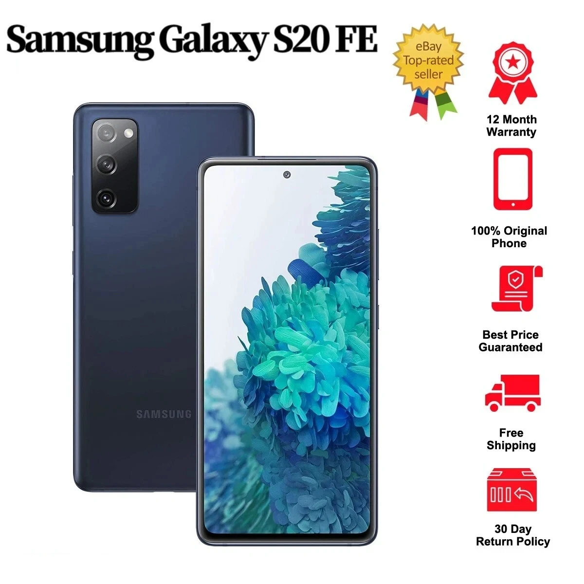 Samsung Galaxy S20 FE - 128 GB - Cloud Navy (Unlocked) for sale