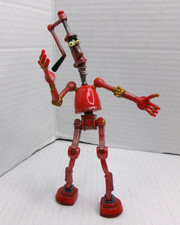 2005 Robots Movie Fender Red 7" Action Figure
