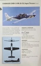 Embraer EMB Plane Picture Original Vtg Aircraft Article Detail Sheet 