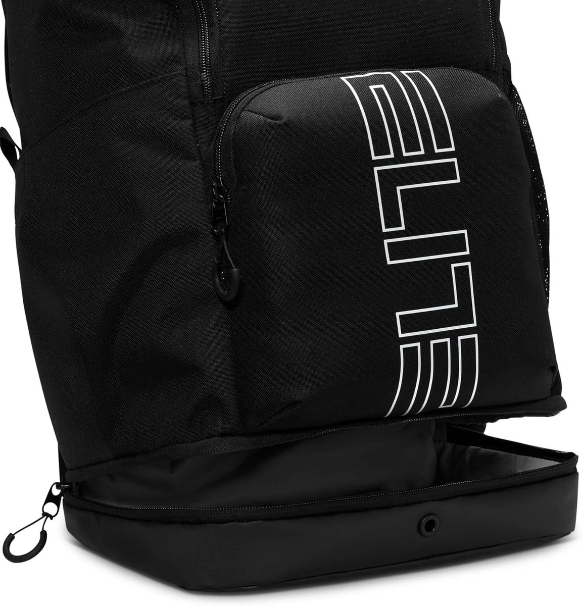 NEW Nike Varsity Elite Black School Laptop Padded Team Backpack