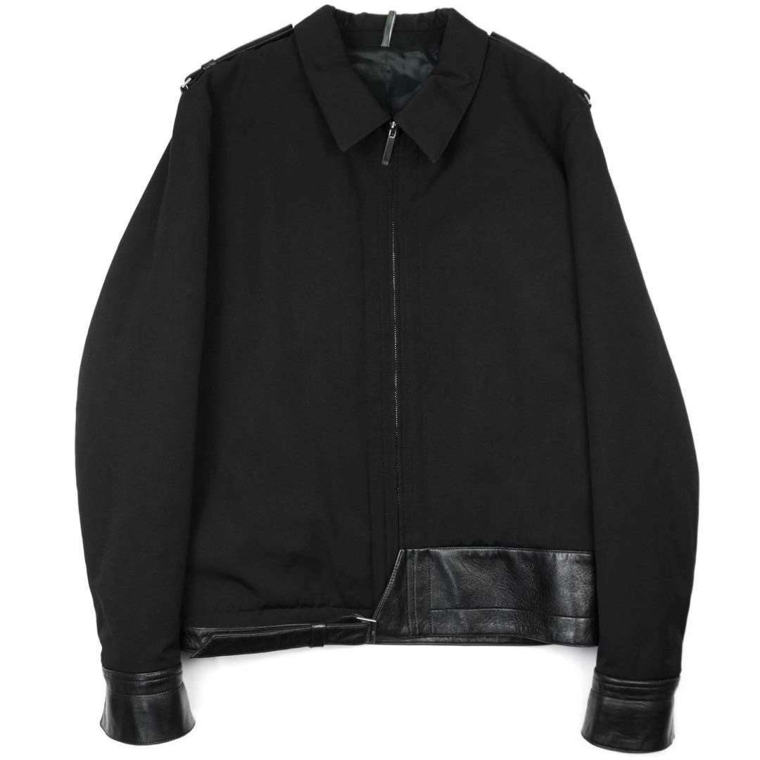 ジャケット・アウター archive Christian Dior leather jacket CHRISTIAN DIOR MONSIEUR Vintage 1980's Men's Black Leather Jacket