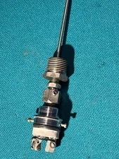 4" insertion Thermocouple Type J, 1/8" MPT with 1/8"-1/2" reducer and conduit
