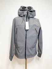 Medium Grey CP Company Soft Shell Goggle Jacket Brand New